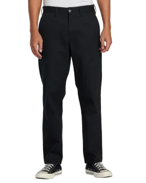 New Dawn Chino Trousers in Pirate Black