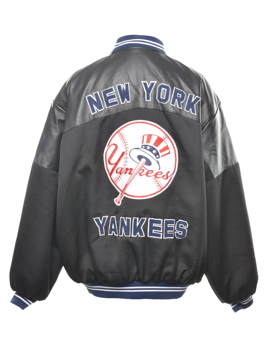 New York Yankees Baseball Black Team Jacket - XL