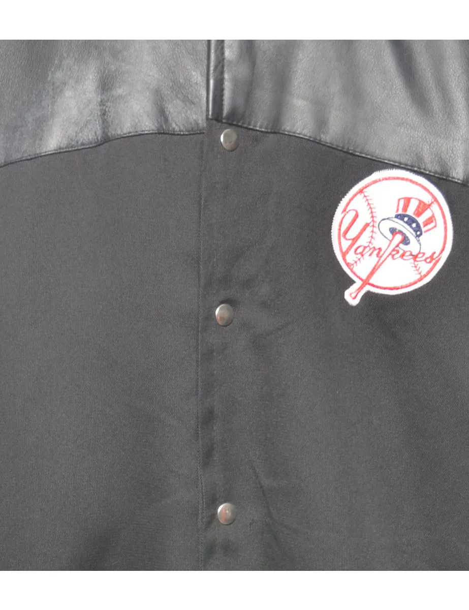 New York Yankees Baseball Black Team Jacket - XL