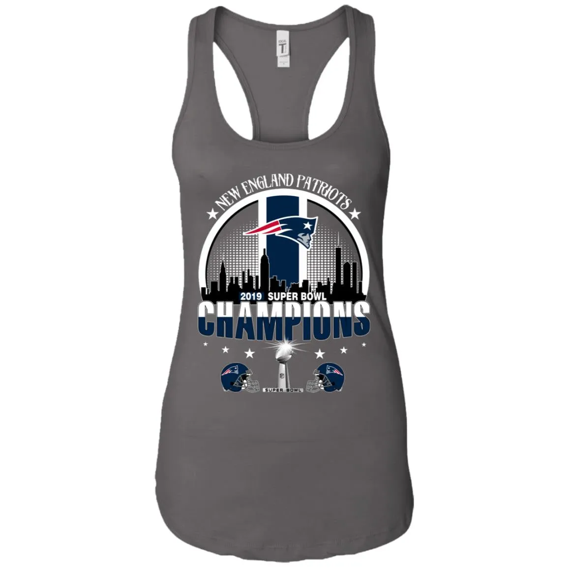 Nfl – New England Patriots 2019 Super Bowl Champions Football Women Tank Top