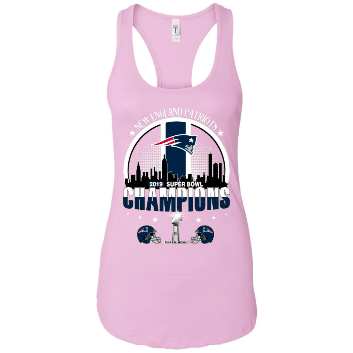 Nfl – New England Patriots 2019 Super Bowl Champions Football Women Tank Top