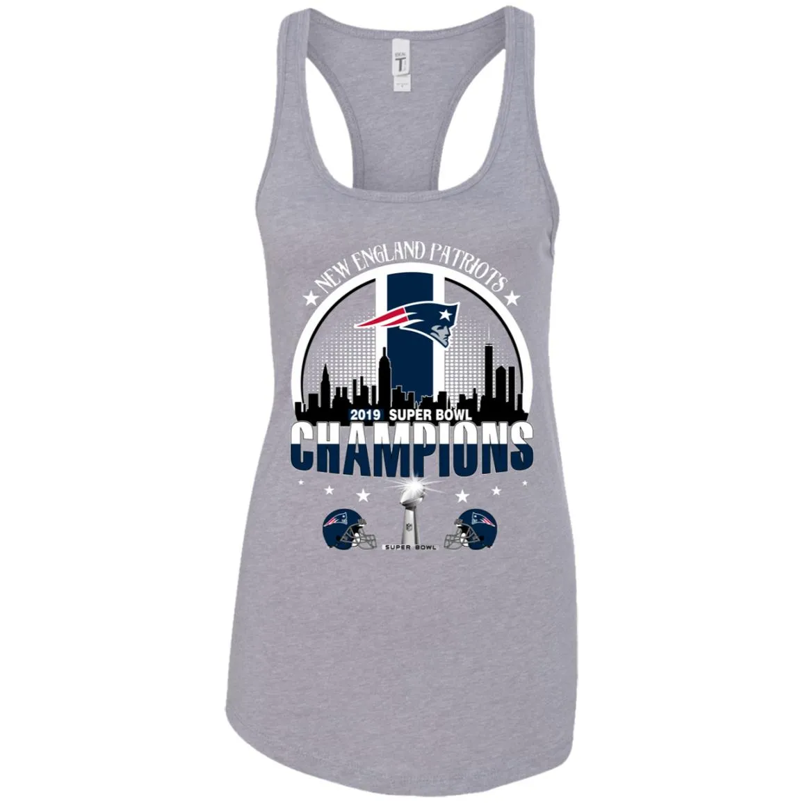 Nfl – New England Patriots 2019 Super Bowl Champions Football Women Tank Top