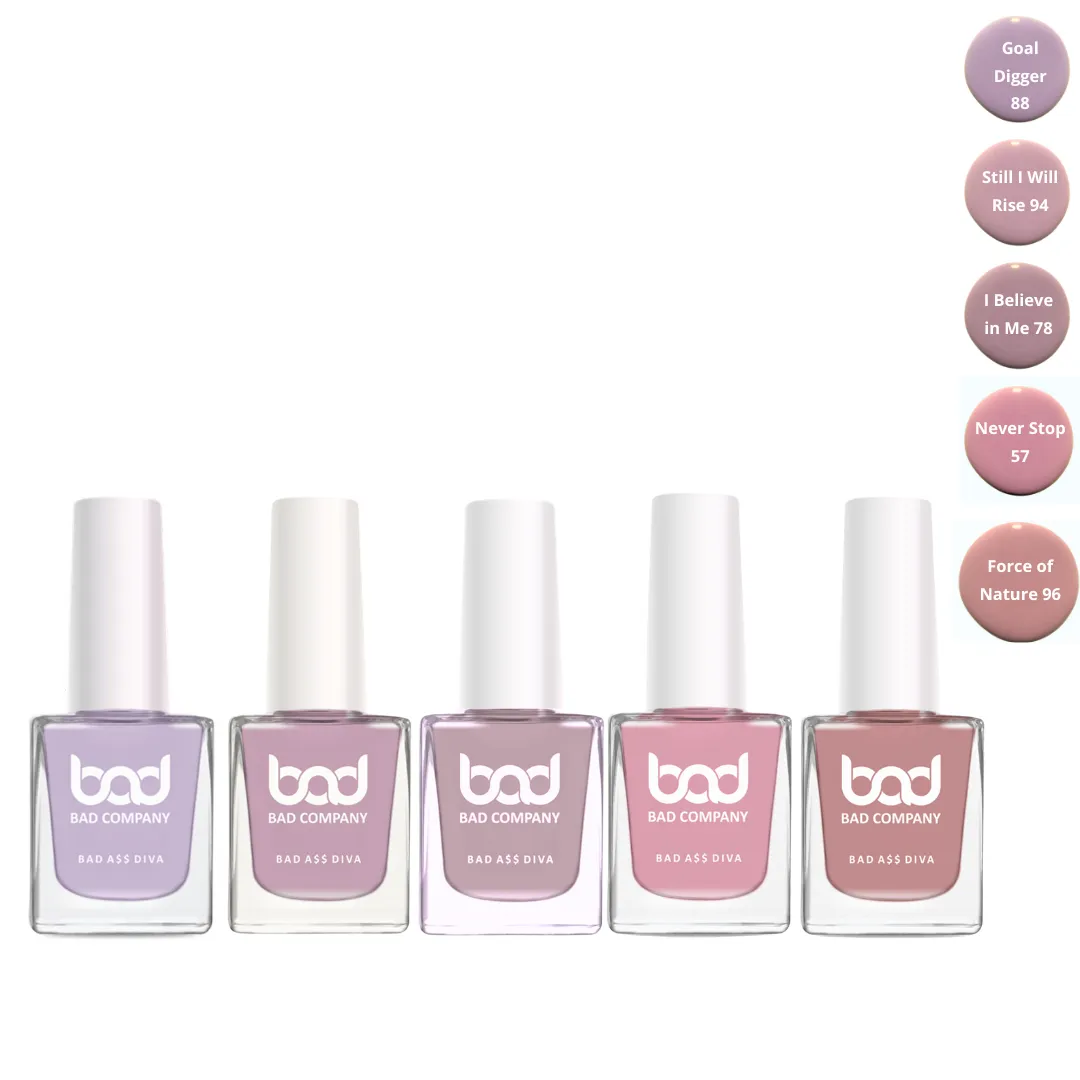 No Toxin Nail Lacquer Combo Pack of 5