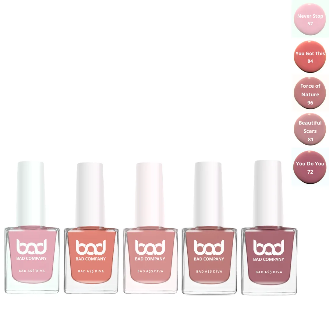 No Toxin Nail Lacquer Combo Pack of 5