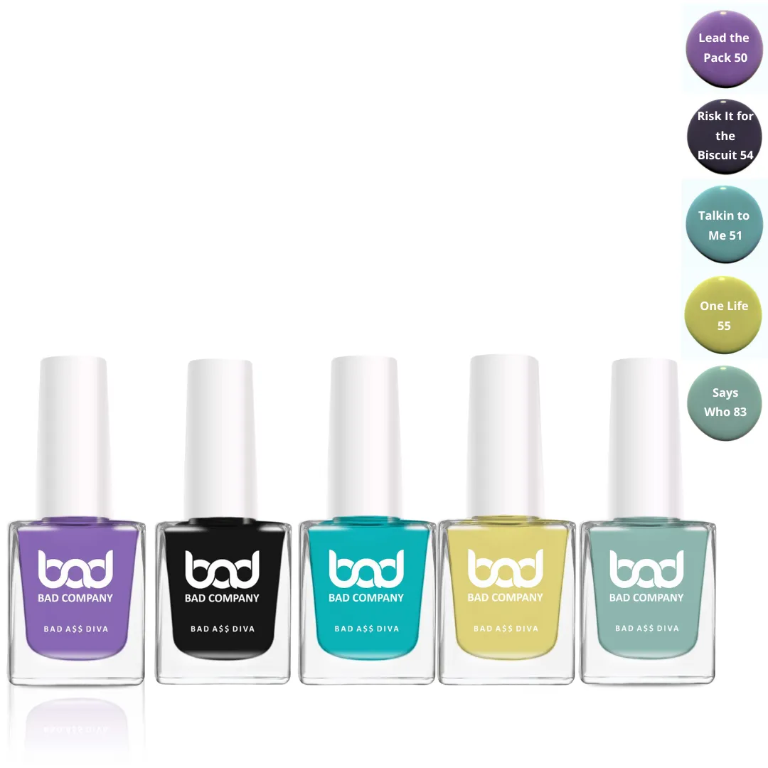 No Toxin Nail Lacquer Combo Pack of 5