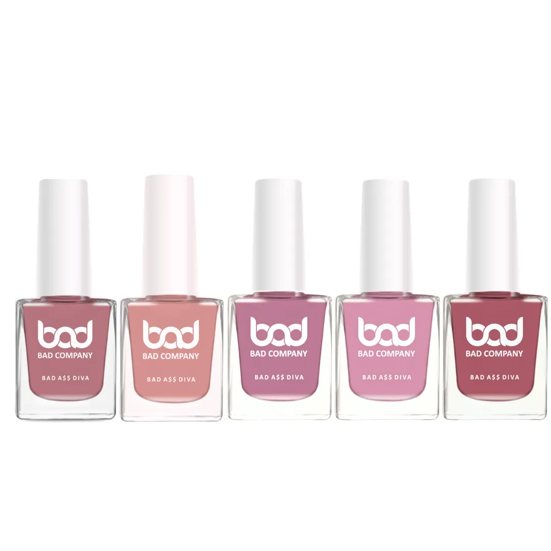 No Toxin Nail Lacquer Combo Pack of 5