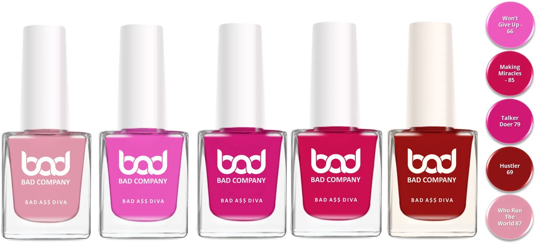 No Toxin Nail Lacquer Combo Pack of 5