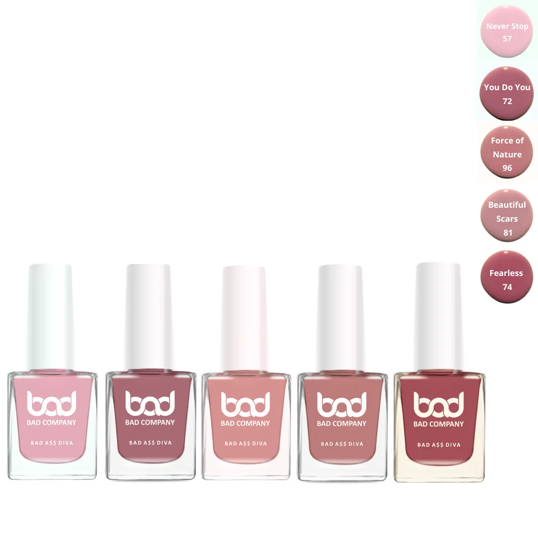 No Toxin Nail Lacquer Combo Pack of 5