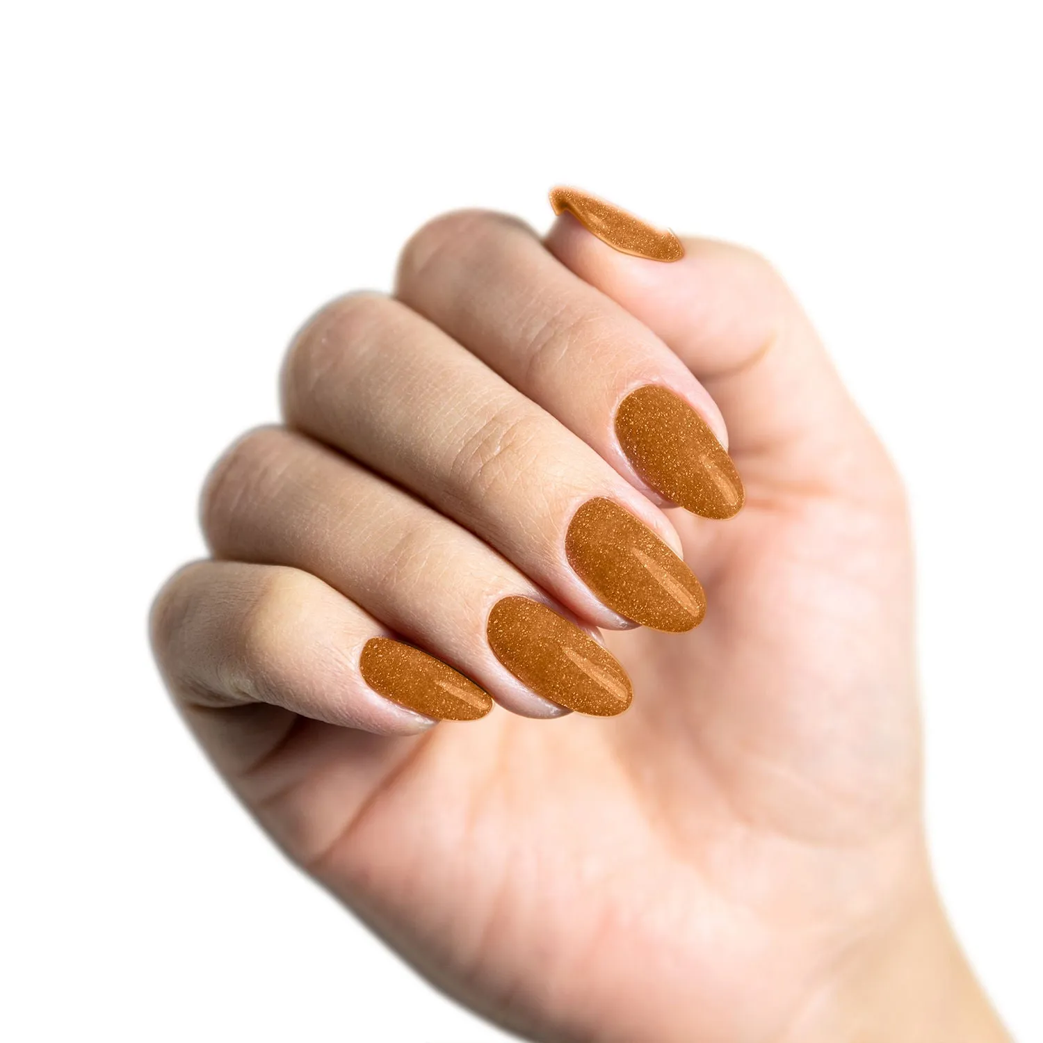 NY Bae Sugar Effect Sprinkles Sundae Nail Lacquer - Dates Sprinkles Sundae 6 (6 ml) | Gold Brown | Sugar Effect | Highly Pigmented | Chip Resistant | Non-Yellowing | Streak-free Application | Cruelty Free | Non-Toxic