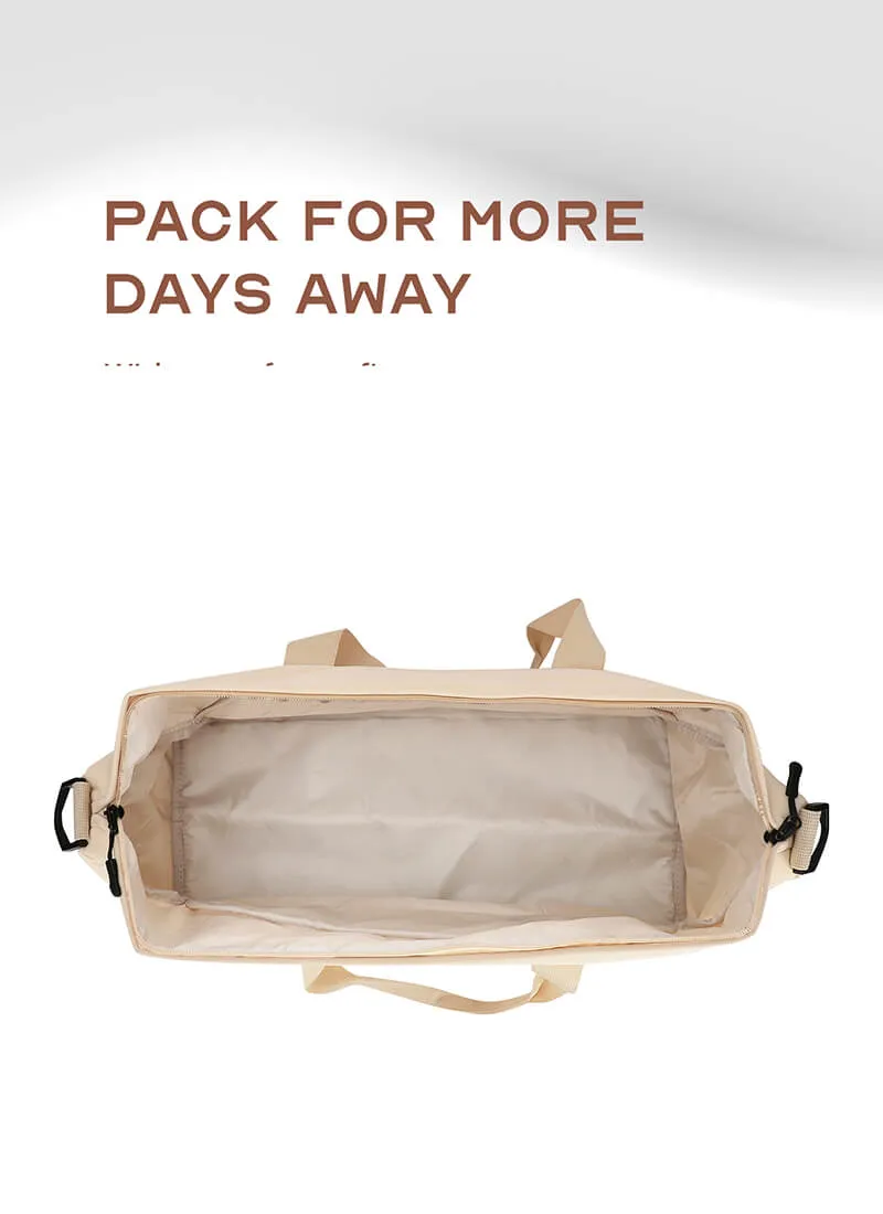 Odyssey & Float Duffle Combo | Sand White | Cabin Hard Luggage & Duffle