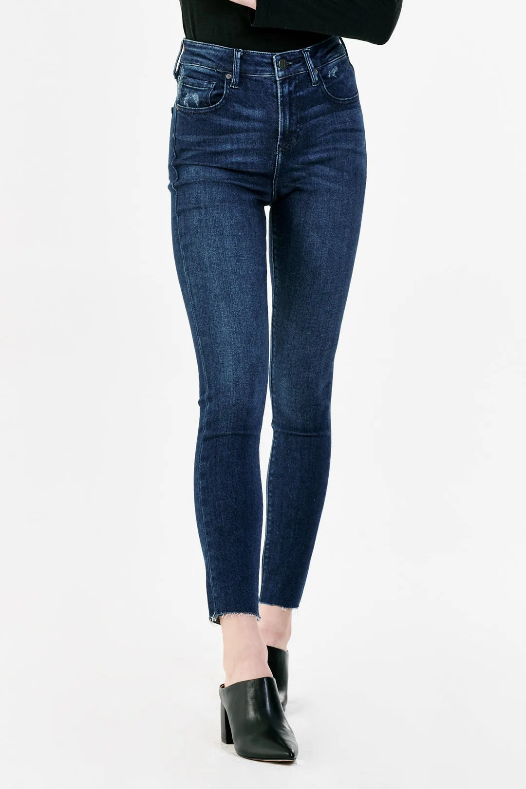 Olivia High Rise Ankle Skinny Jeans