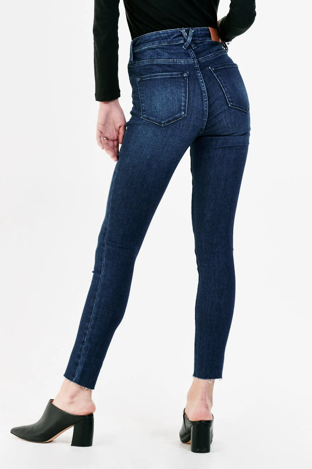 Olivia High Rise Ankle Skinny Jeans