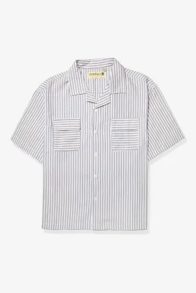 Overall Union - Boxy Short Sleeve Shirt - Stripe