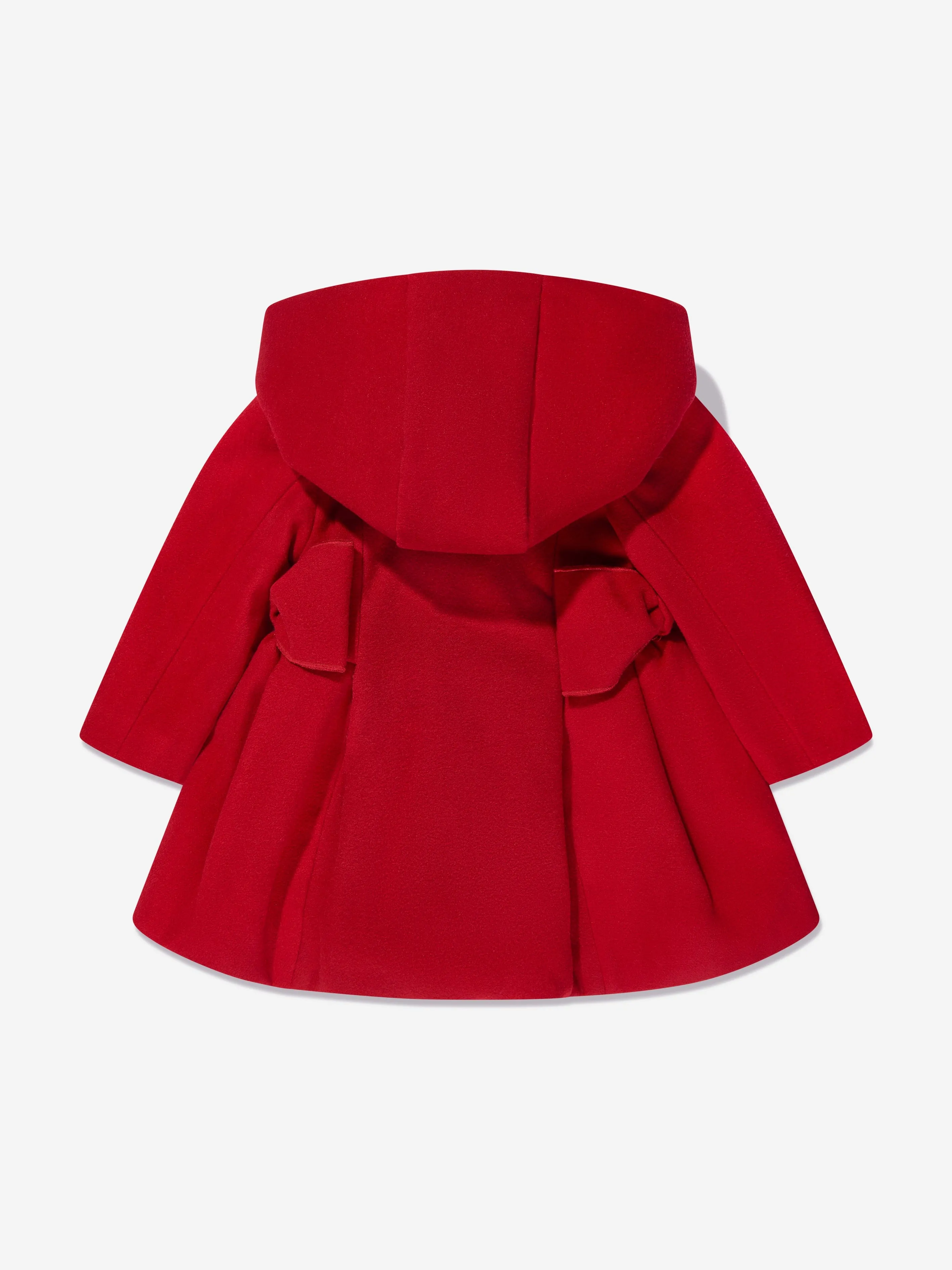 Patachou Girls Hooded Coat in Red