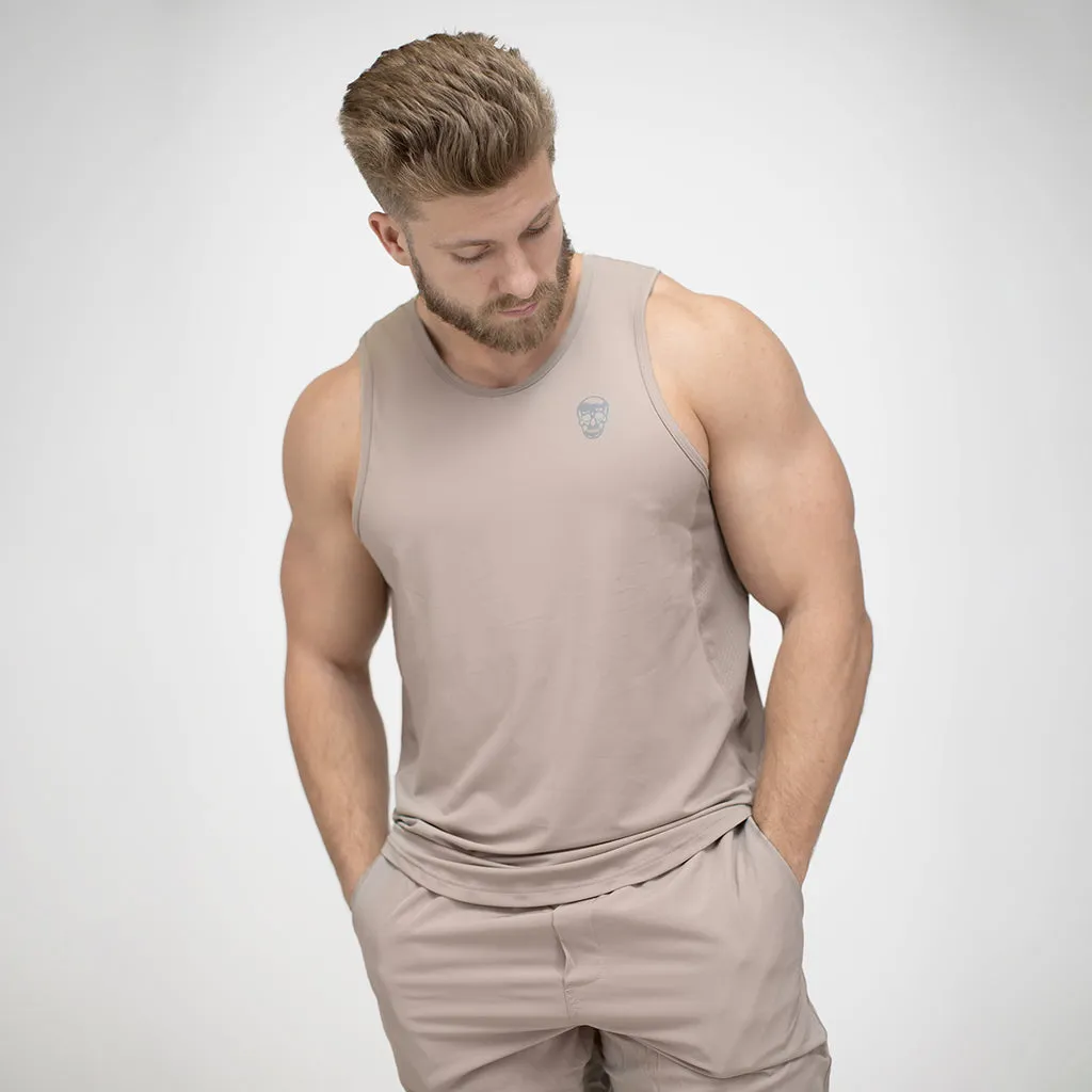 Performance Tank Top - Taupe