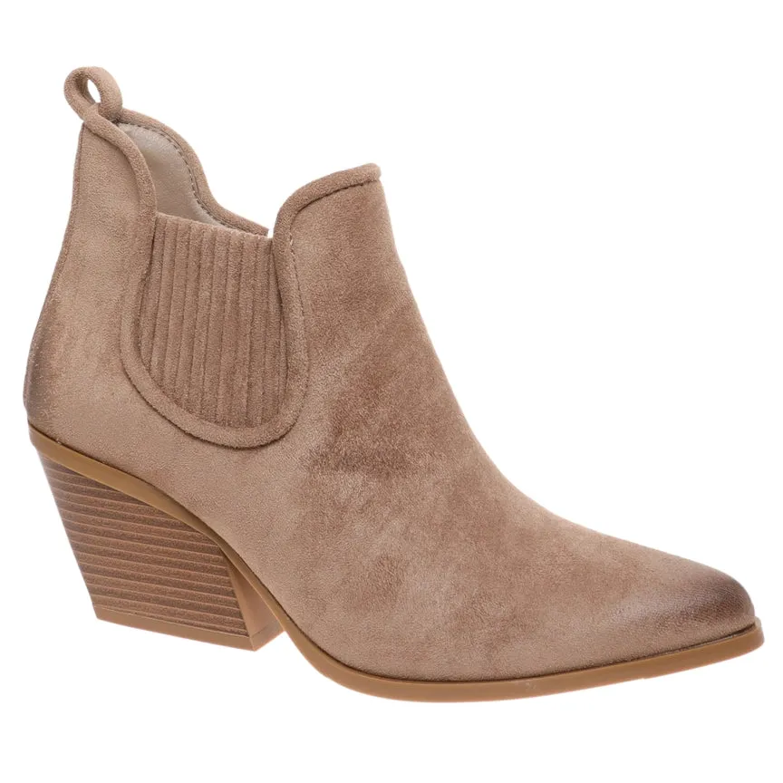 Pierre Dumas Women's Dusty-6 Bootie - Taupe 89233-434