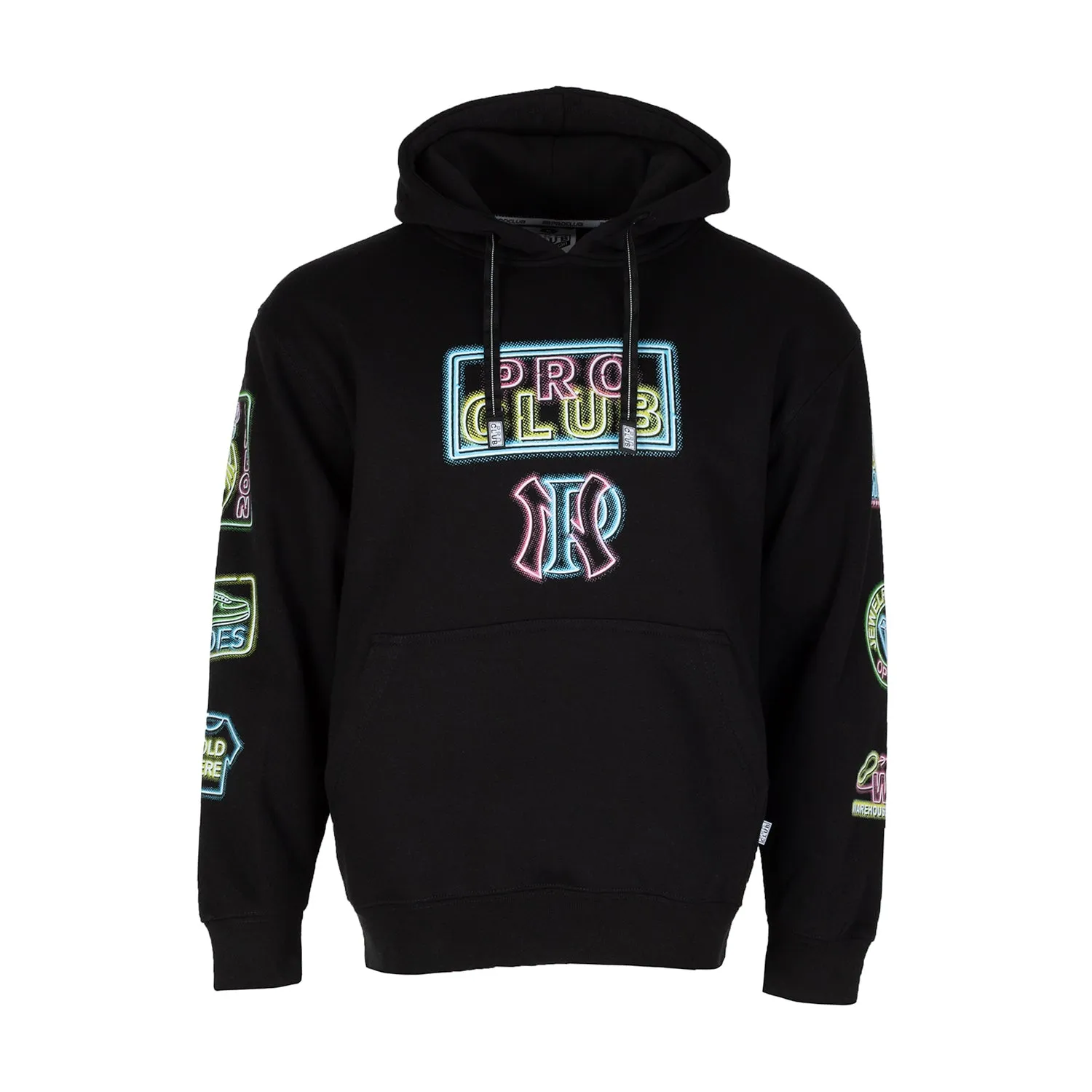 Pro Club PO Neon Signs Hoody - Mens