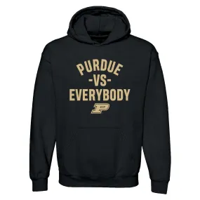 Purdue Vs Everybody Hoodie - Black