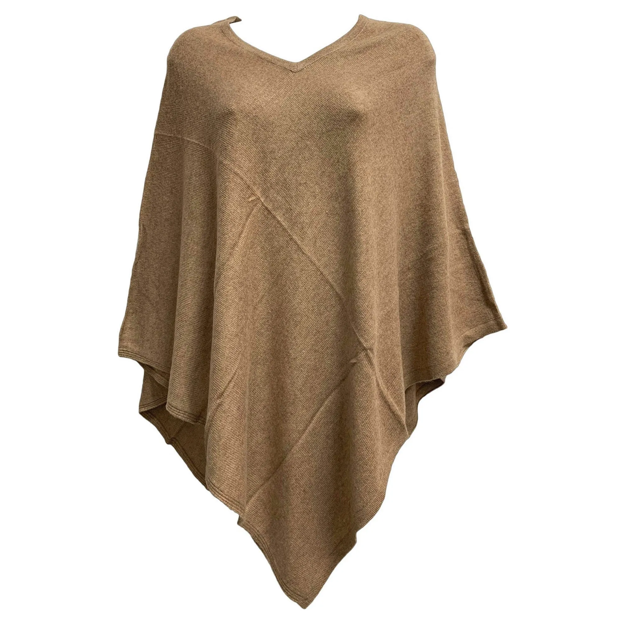 Pure Cashmere Super Fine Handmade Silky Soft Cardigan Cape Poncho