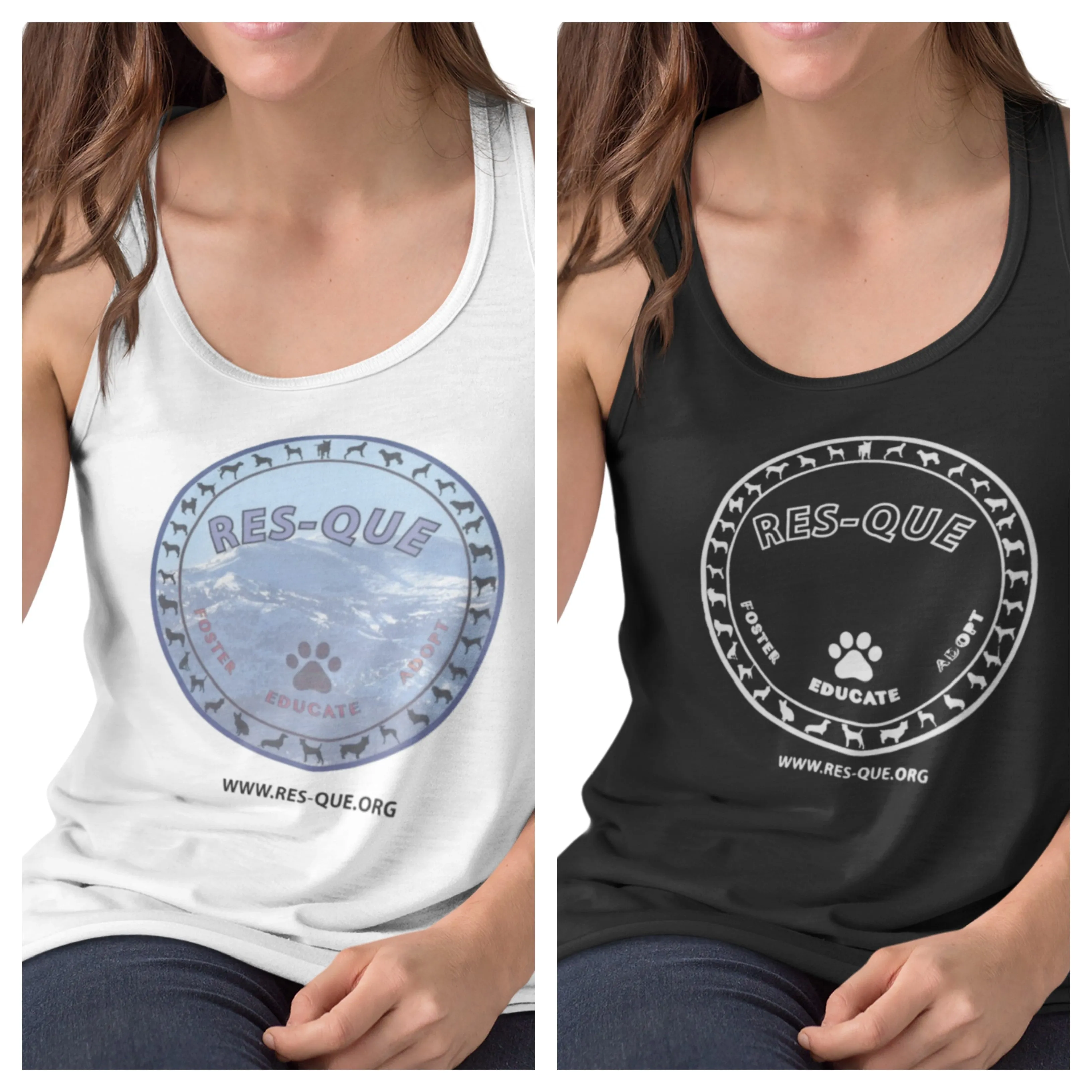 Res-Que Flowy Racerback Tank