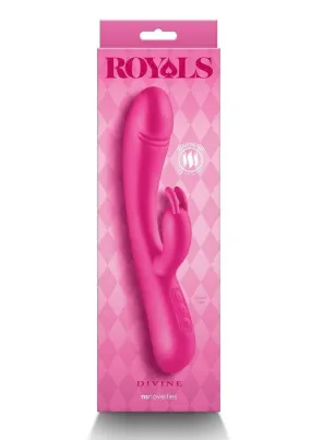 Royals Divine Rechargeable Silicone Rabbit Vibrator