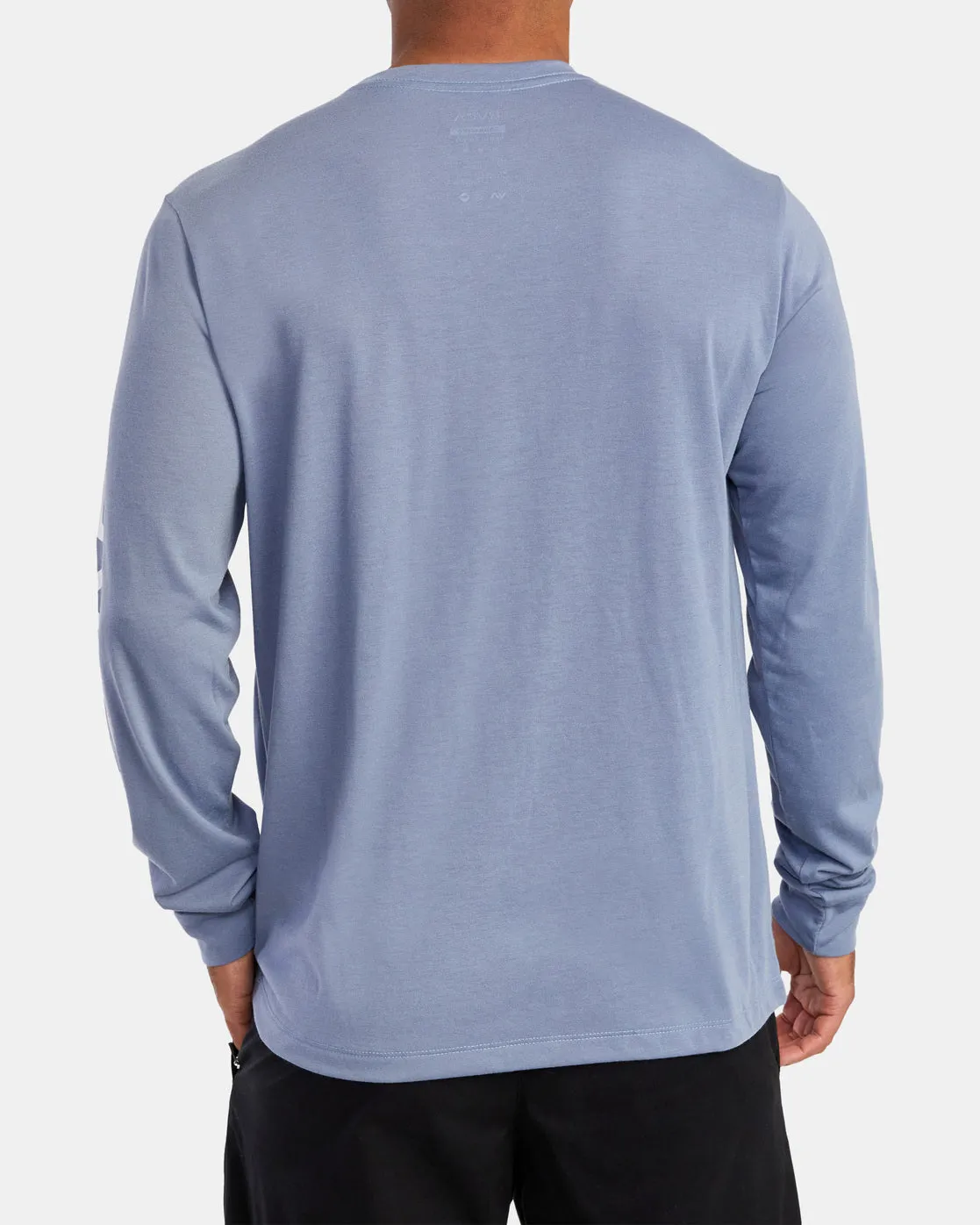 RVCA 2X Long Sleeve Tee - Blue Slate