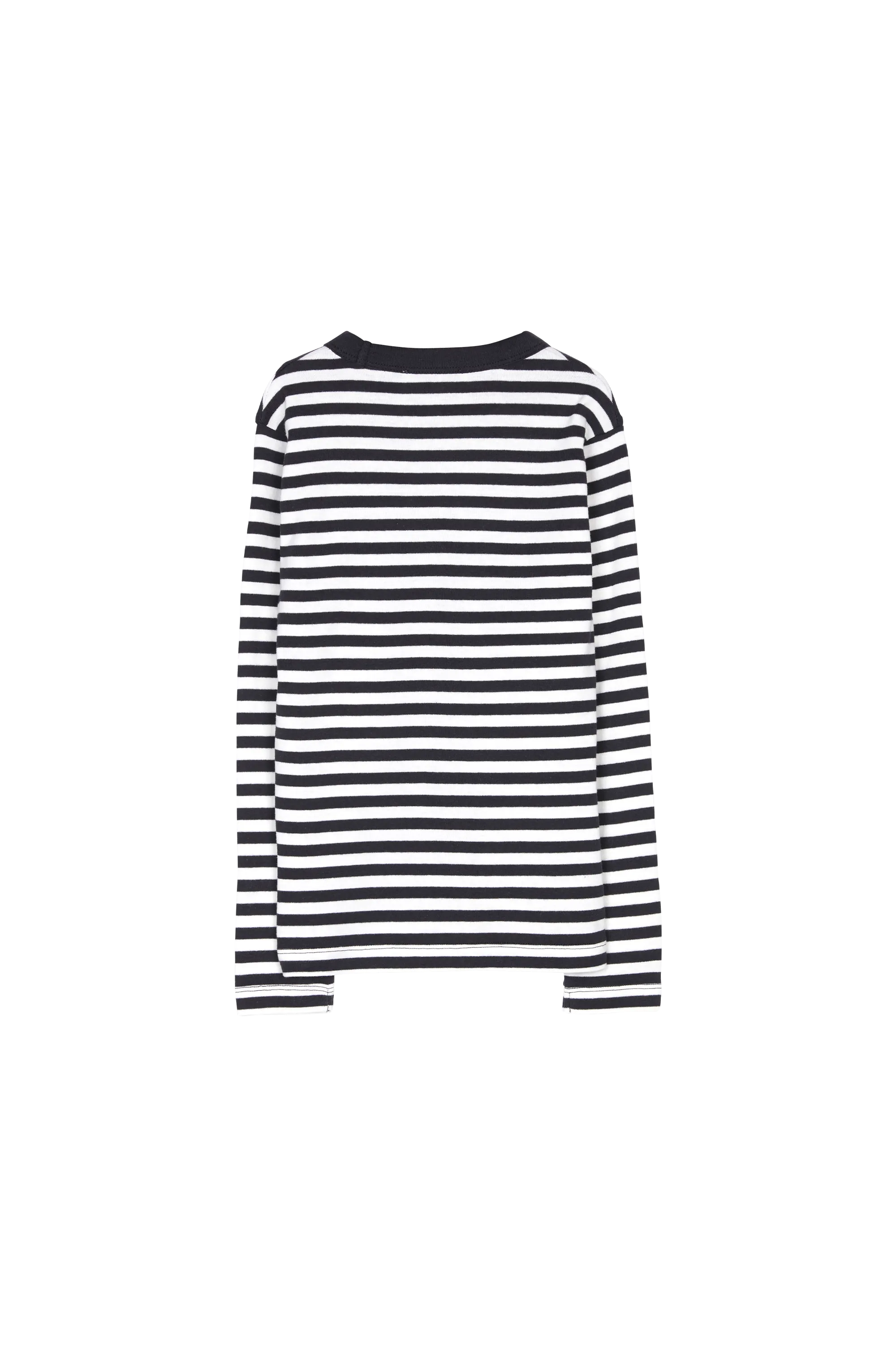 SAILING Winter Black / Ecru Stripes - Long Sleeve T-Shirt