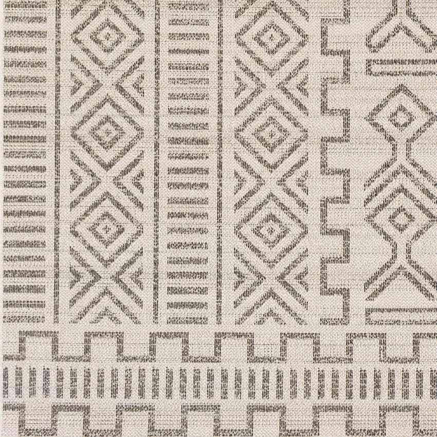 Sappemeer 5x8 Bohemian Brown Area Rug Carpet for Living Room Bedroom or Kitchen (5'3" x 7'3")