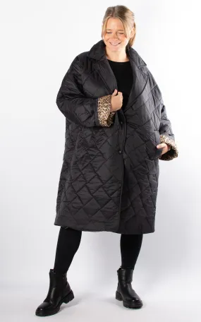 Sarah Padded Coat | Black