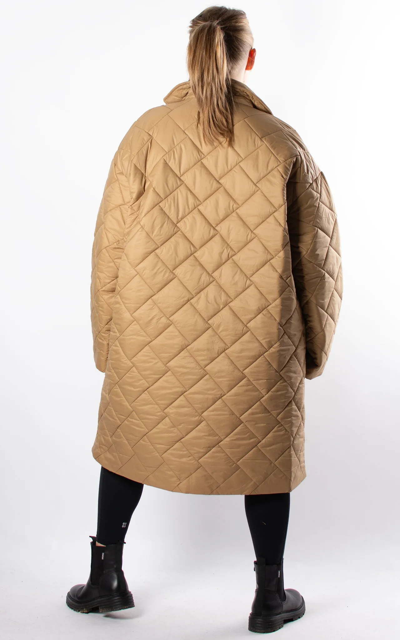 Sarah Padded Coat | Camel