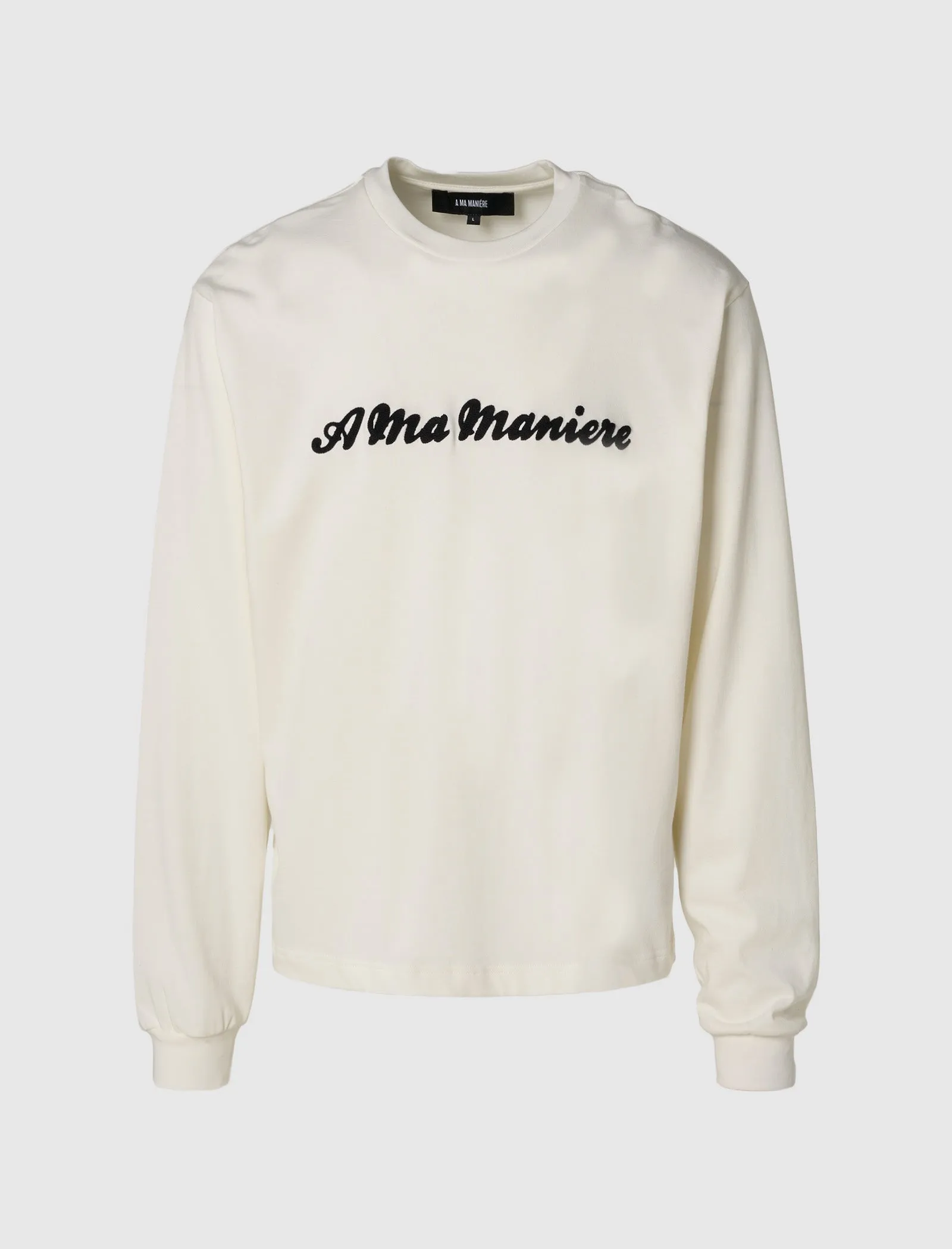 SCRIPT LONG SLEEVE TEE