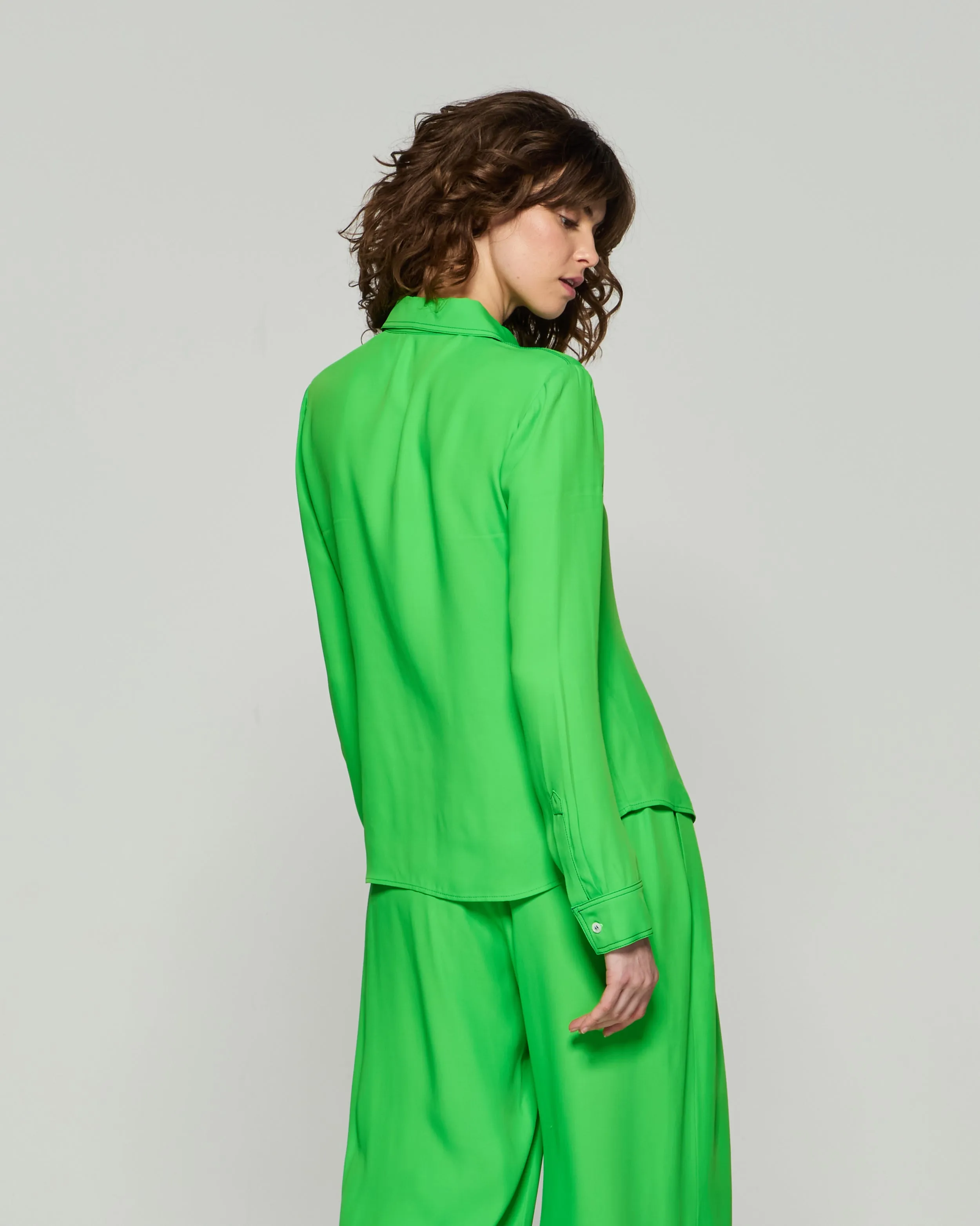 Serena Shirt - Bright Green