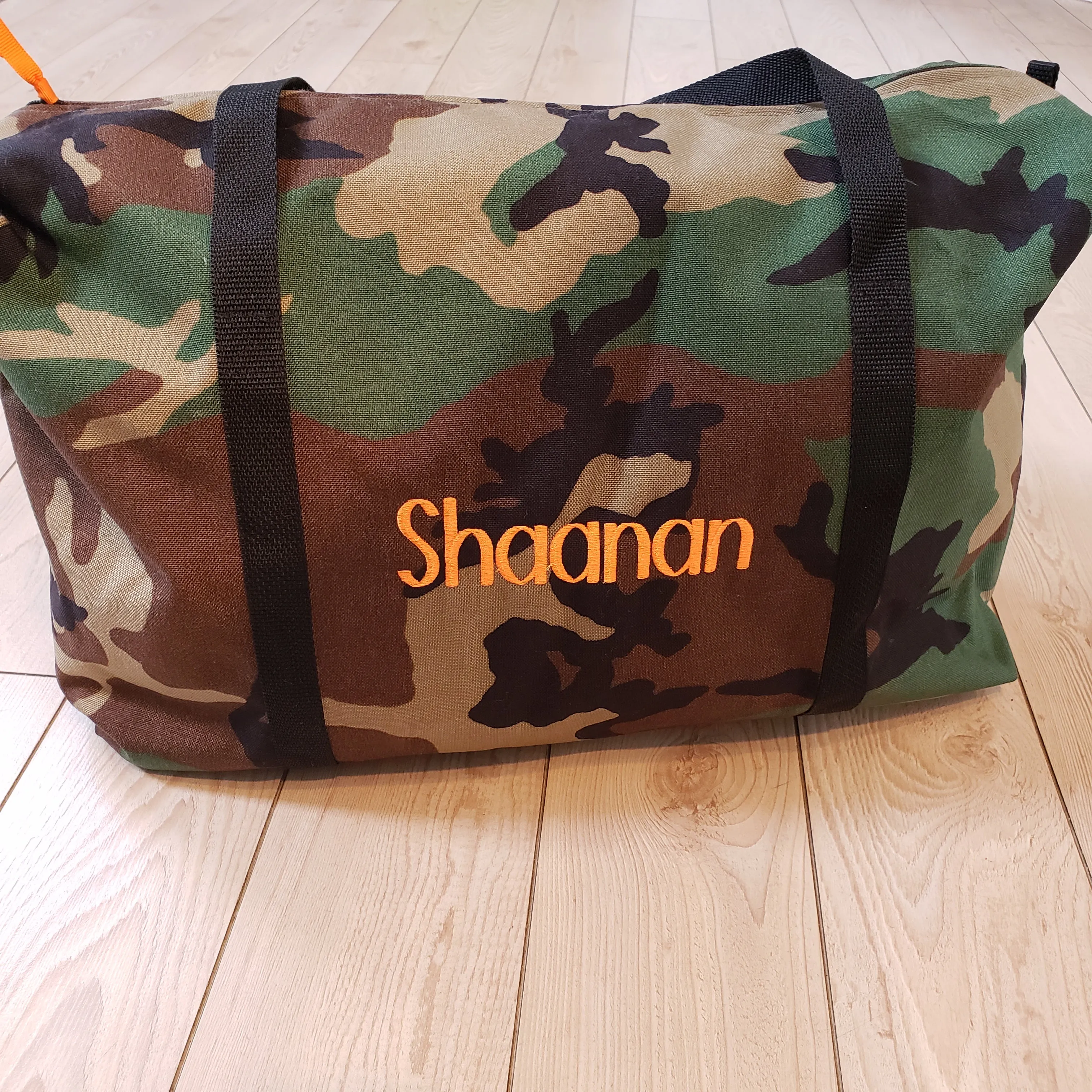 Shaanan Camo Duffle