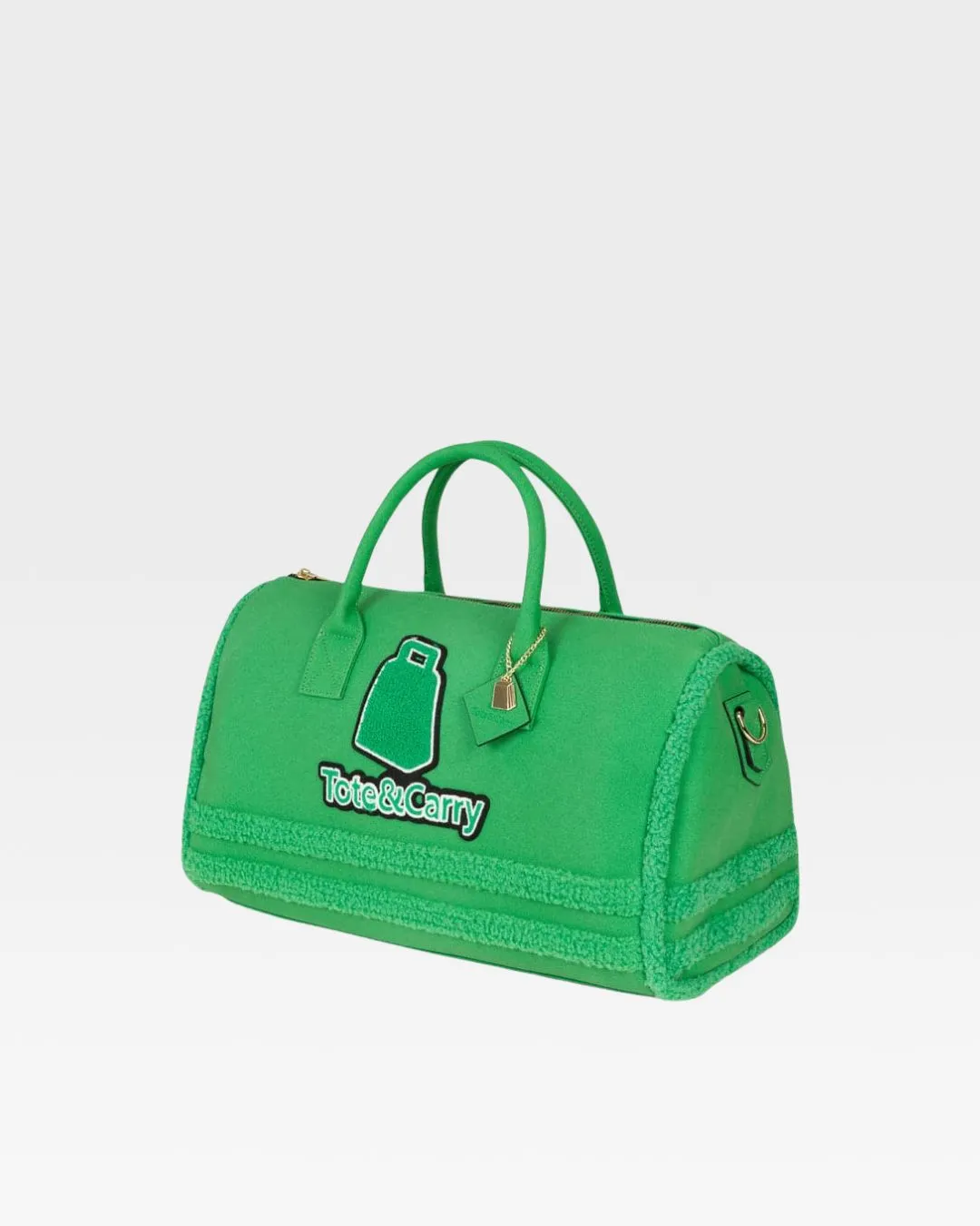 Sherpa Duffle Bag in Green