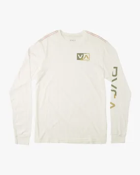 Shifted Long Sleeve Tee - Antique White