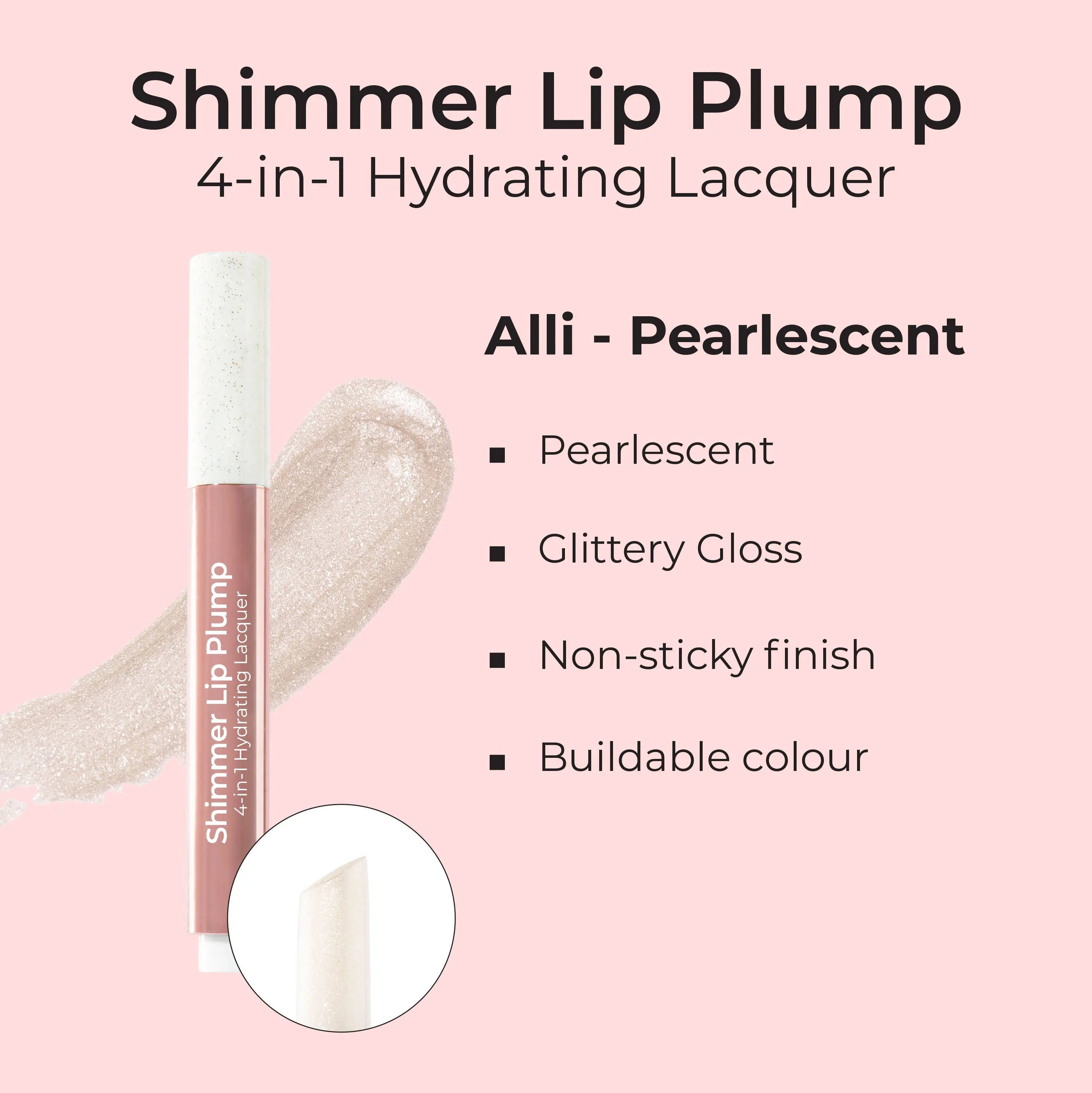 Shimmer Lip Plump 4-in-1 Hydrating Lacquer