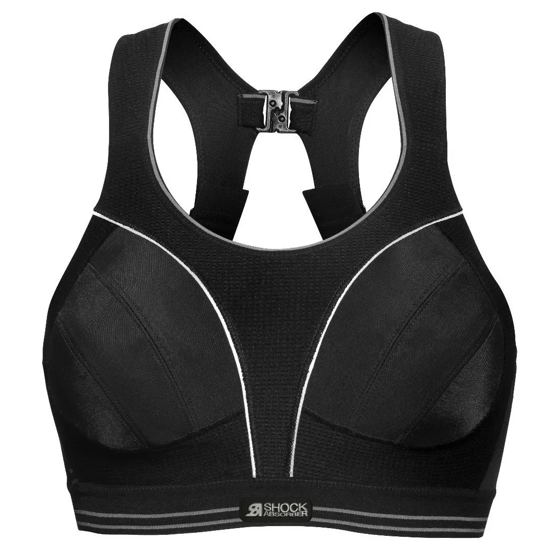 Shock Absorber Ultimate Run Bra Padded Black | Buy Shock Absorber Ultimate Run Bra Padded Black here | Outnorth