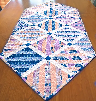 Slice of Cake Table Runner Pattern