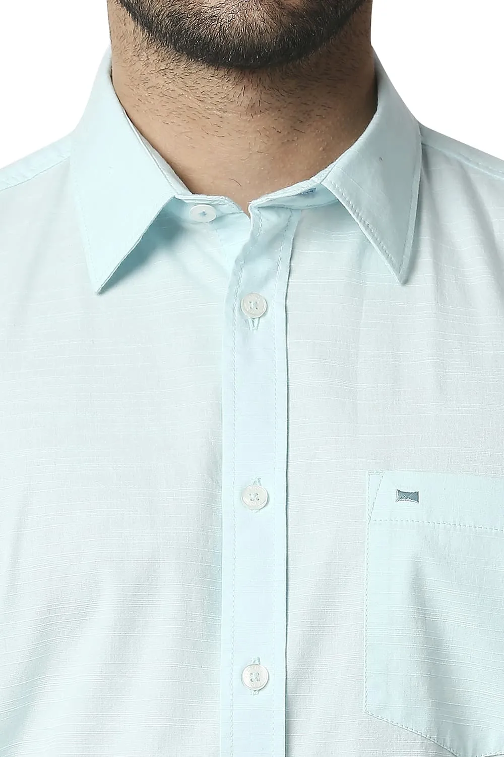 Slim Fit Slub Shirt