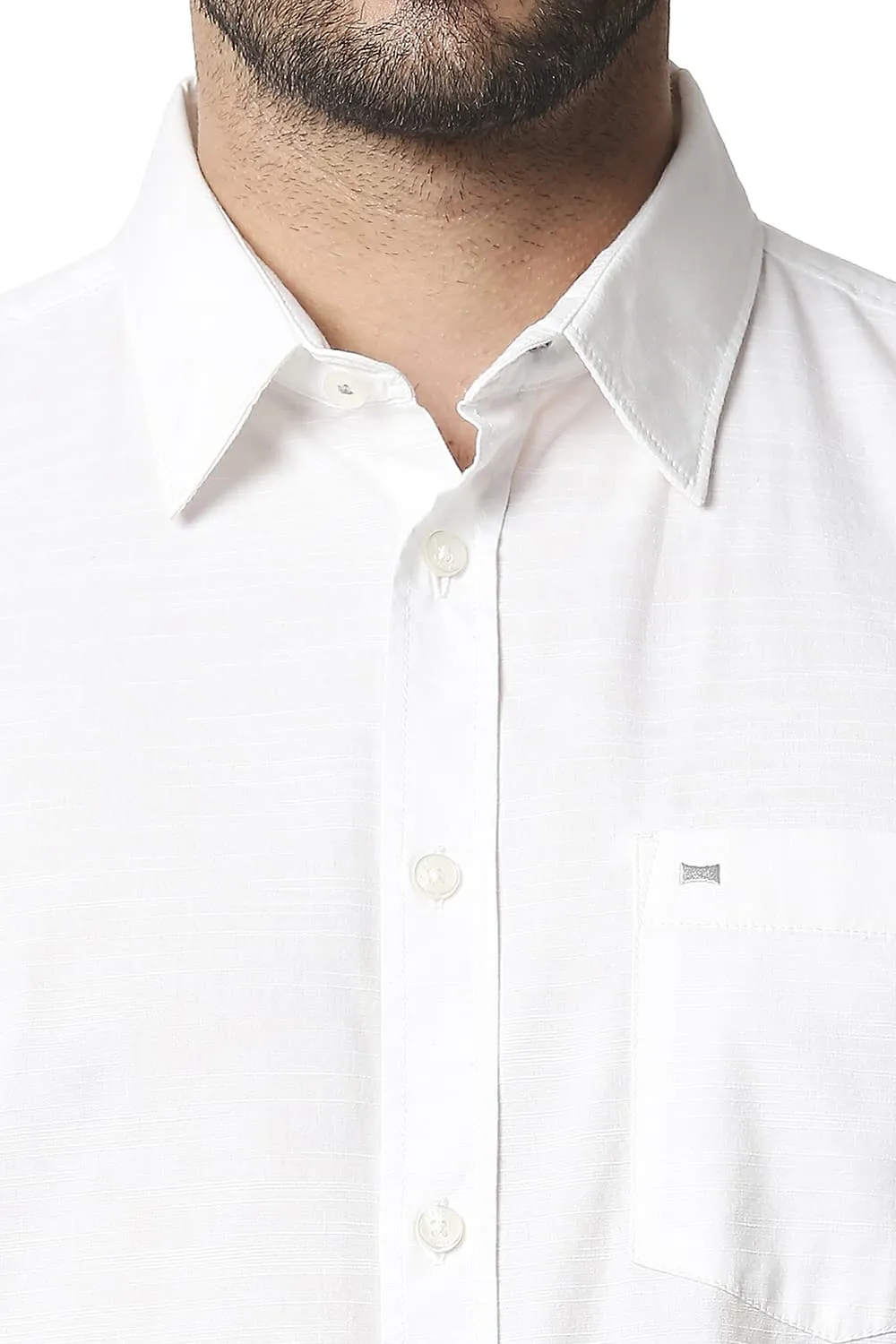 Slim Fit Slub Shirt