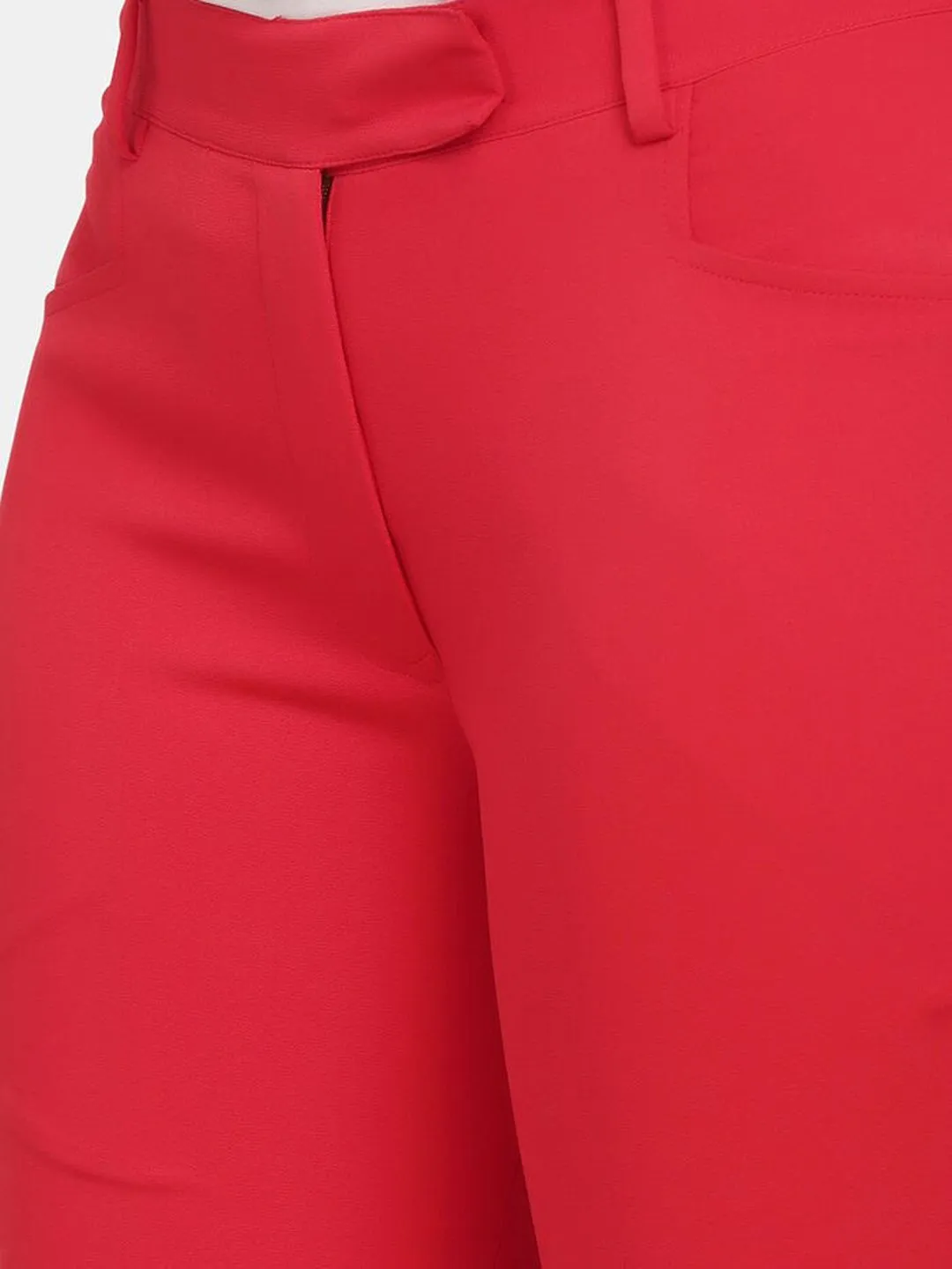 Slim Fit Trouser - Red