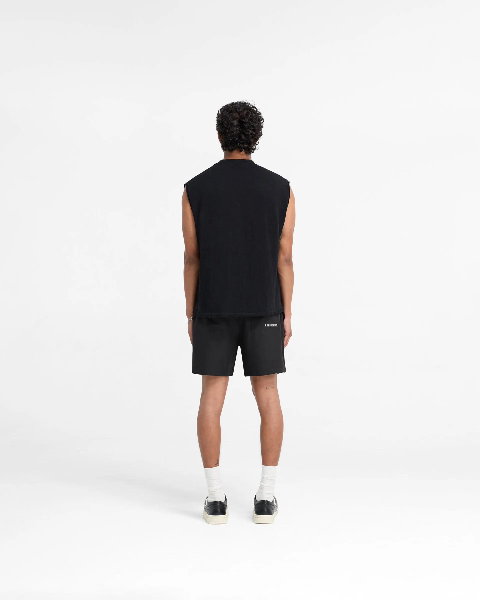 Slub Tank - Jet Black