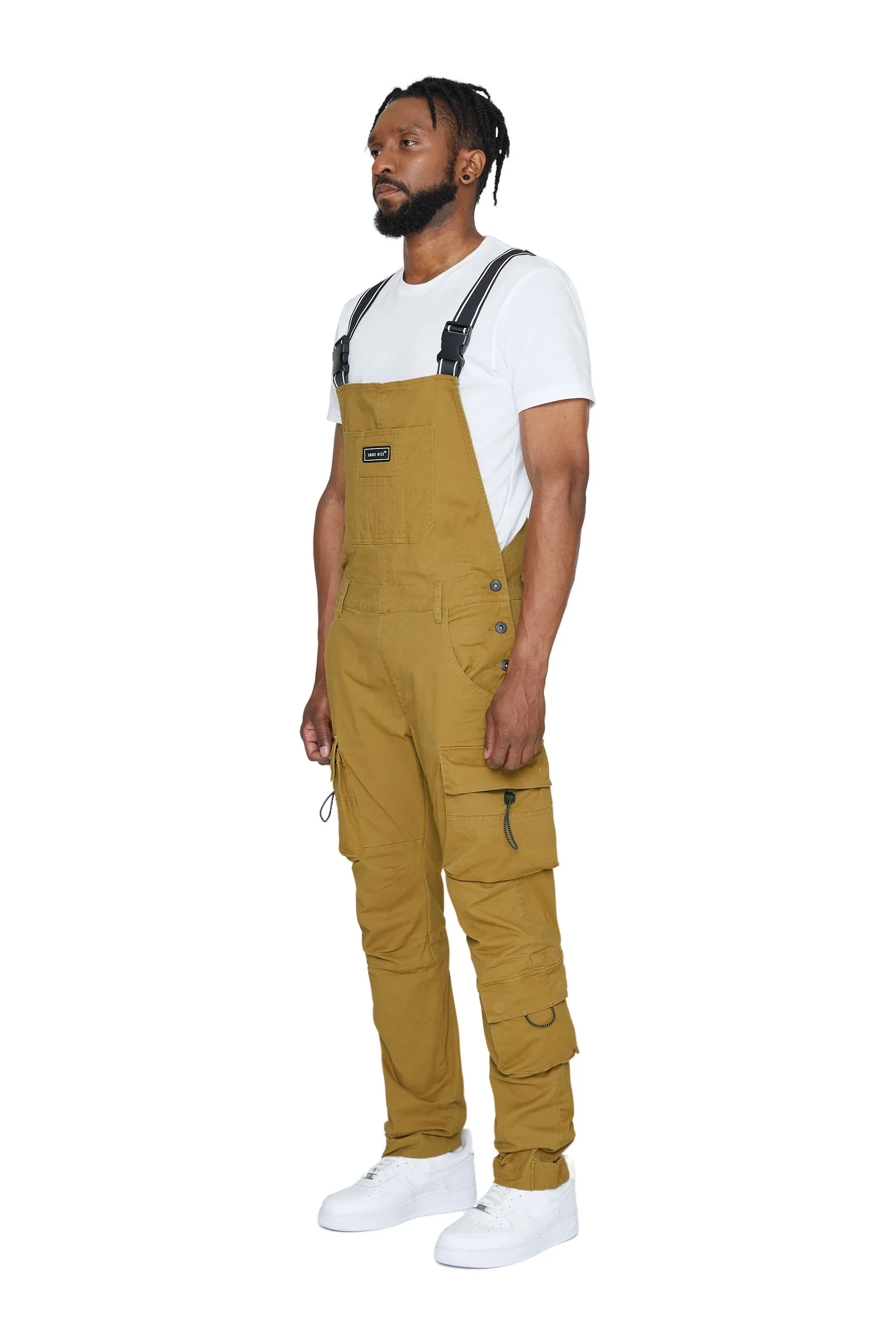 Smoke Rise - Twill Utility Overall - Timber - Cumin