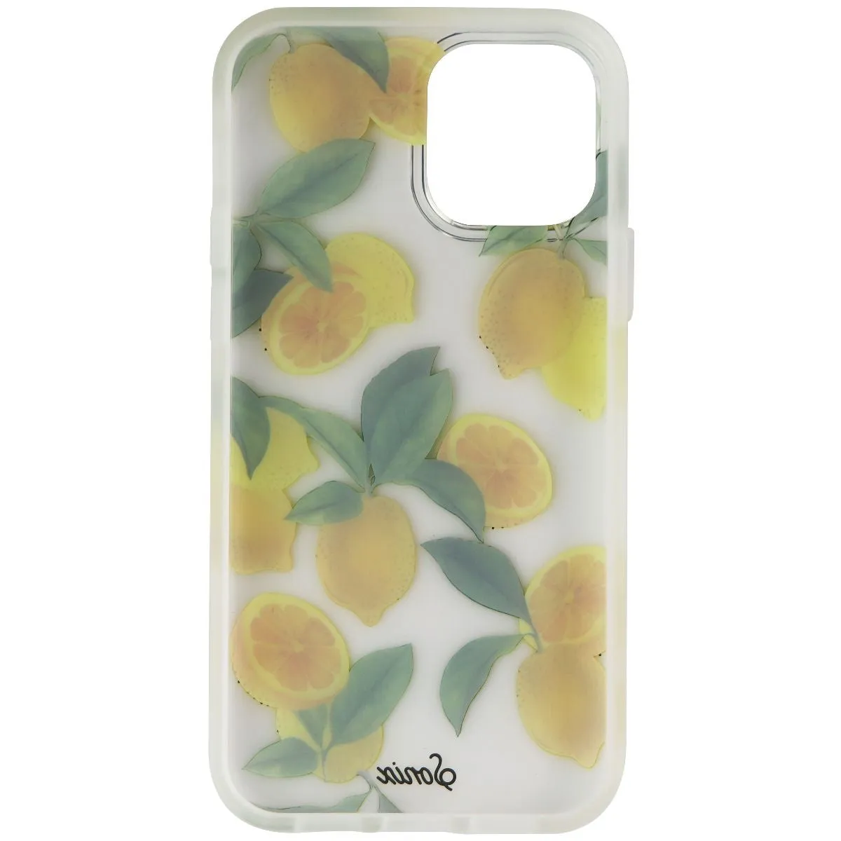 Sonix Clear Coat Series Hard Case for iPhone 12 / 12 Pro - Lemon Zest