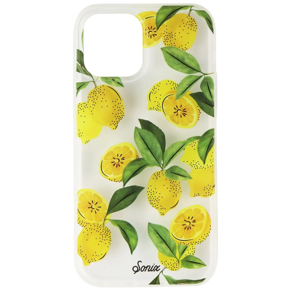 Sonix Clear Coat Series Hard Case for iPhone 12 / 12 Pro - Lemon Zest