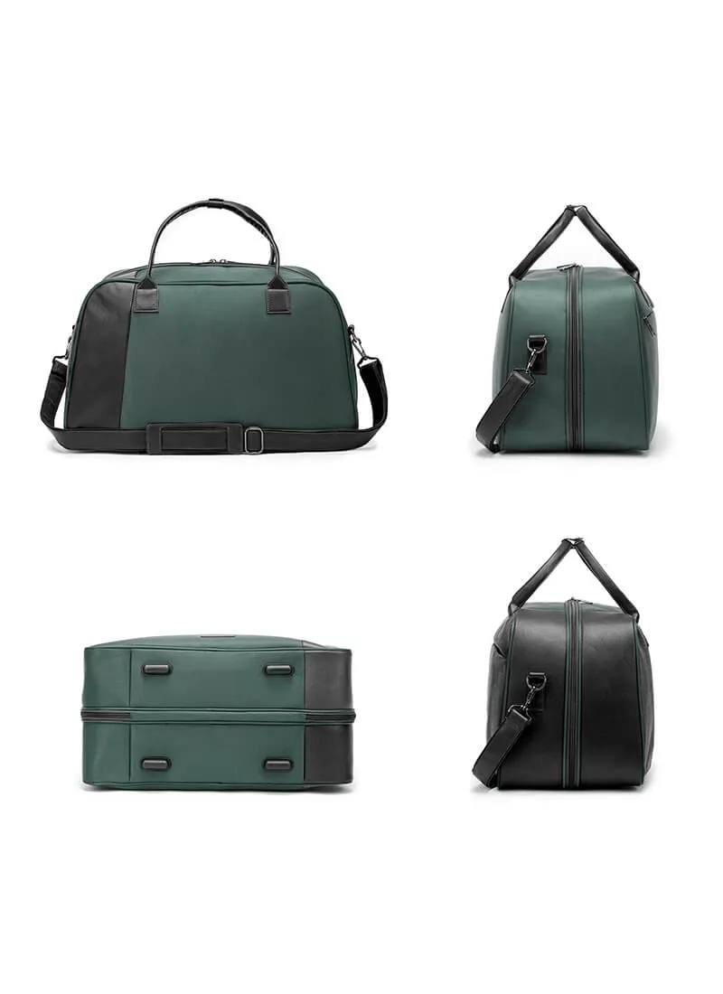 Stark Verve Combo | Green | Medium Hard Luggage with Duffle Bag