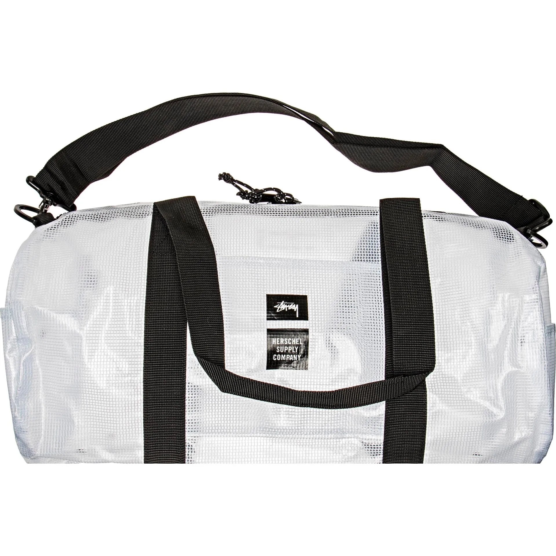 Stüssy X Herschel Clear Tarpaulin Duffle - Clear