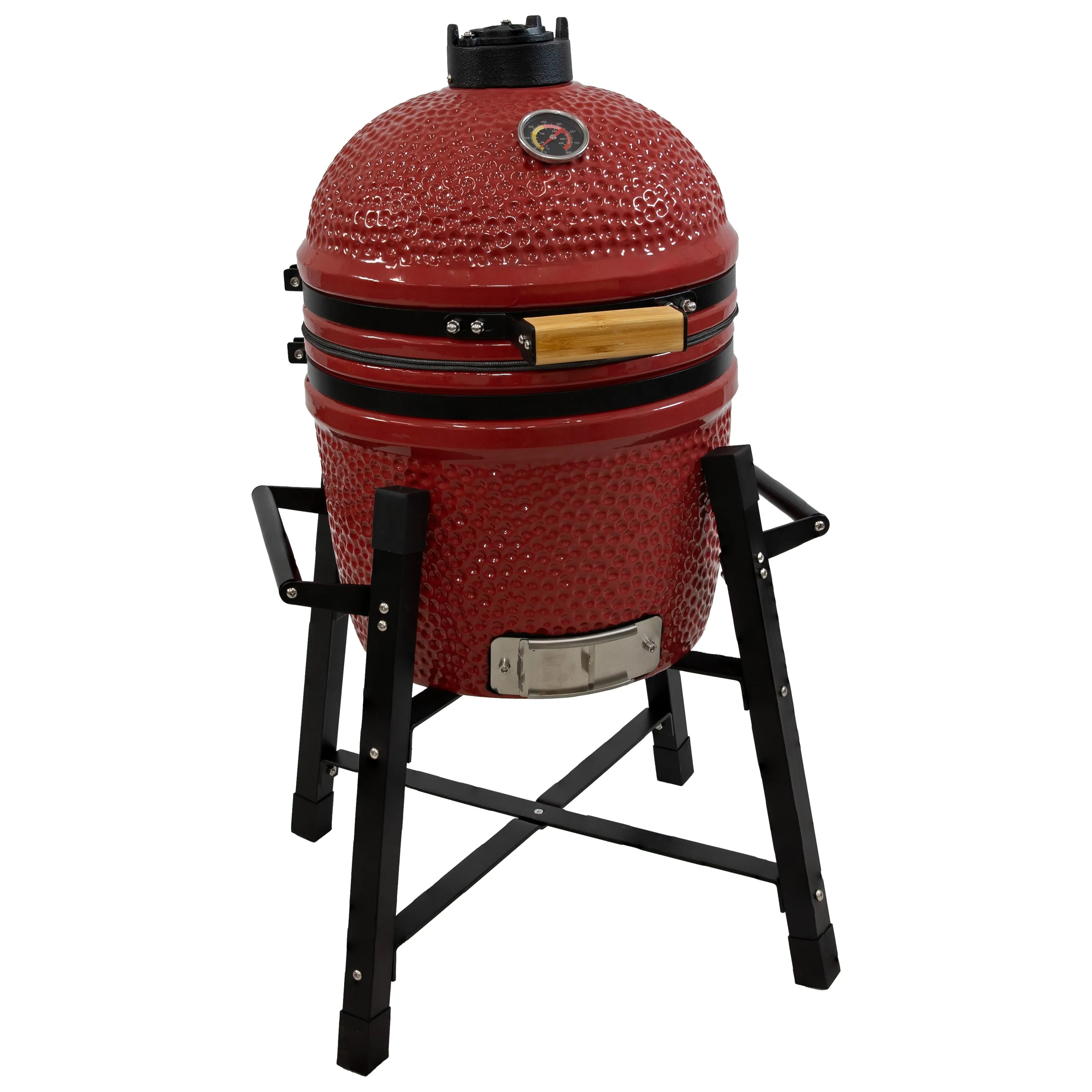 Sunnydaze Kamado Charcoal Grill and Smoker with Stand