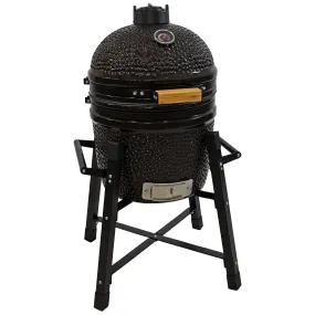 Sunnydaze Kamado Charcoal Grill and Smoker with Stand