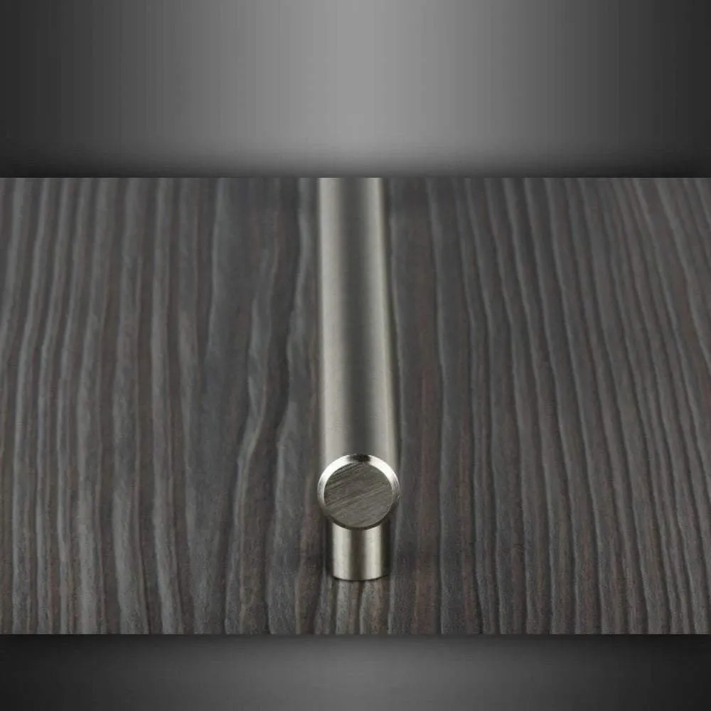 T-Bar Brushed Nickel Cupboard Door Cabinet Handle M4TEC Balintore D4